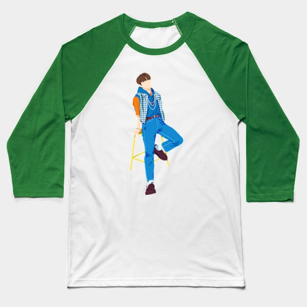 ATEEZ Kpop Boyband Baseball T-Shirt by ayshatazin